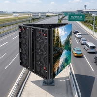 Écran LED publicitaire fixe pour camion extérieur IP65 étanche P4.81, haute luminosité 5000 nits pour les services de libre-service en métro