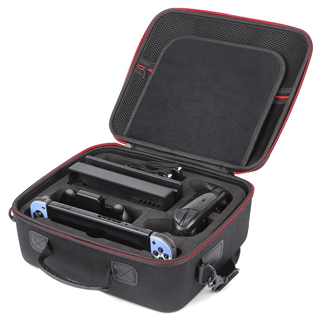 Custom Hard EVA Case for Nintendo for Switch 3DS Wii 3D Style Shell with New Carrying Bag Game Console Accessories Storage