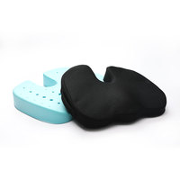 Coussin de siège ergonomique pour chaise de bureau, soulagement de la douleur en Gel, mousse à mémoire de forme améliorée