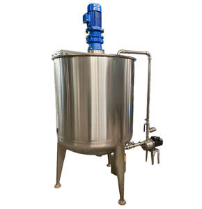 SUS304ステンレス鋼乳化均質機シャンプーミキサーマシン反応槽石鹸混合タンク攪拌機ヒーター付き500L 0-300 - Product Image 6