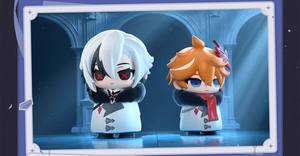 [Disponibile] Originale Suplay <span class=keywords><strong>Genshin</strong></span> <span class=keywords><strong>Impact</strong></span> Fool's Party Executive Series Trendy Toy Glass Blind Box Q-Style Action Figure - Product Image 5