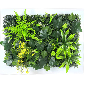 Panel de vegetación artificial de 4 pies de altura para decoración de paredes interiores, decoración del hogar, accesorios para bodas y fotografía. - Product Image 5