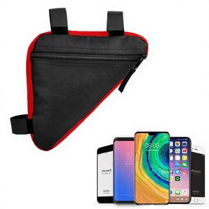 Échantillon Gratuit Vente en Gros Sac de Guidon de Vélo Sportif Réfléchissant avec Logo Personnalisé 40cm Jiayuan Pochette de Cadre Triangulaire pour Cyclisme - Product Image 1