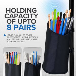 Étui pour baguettes de batterie en tissu Oxford rembourré durable et EVA, échantillon gratuit - Product Image 6