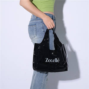 กระเป๋าผ้าพีวีซีหนามีสไตล์ดีไซน์โฮโลแกรมดีไซน์ทันสมัยโลโก้ออกแบบได้ตามต้องการ - Product Image 3