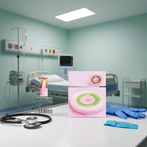 Nastro di Garza 1 Cm 35 Y Rosa per Uso Medico - Product Image 3