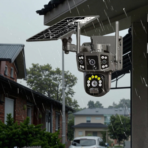 Bán buôn 4MP ngoài trời năng lượng mặt trời Máy ảnh PTZ Wifi 4G hai chiều âm thanh góc rộng tầm nhìn ban đêm CMOS cảm biến đám mây dữ liệu thẻ SD <span class=keywords><strong>1</strong></span> năm - Product Image 1