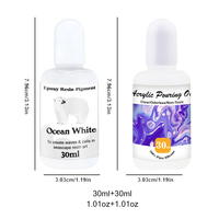 Pâte de pigment Timesrui avec activateur de cellules dramatique d'huile de coulée de Silicone pour colorant de peinture acrylique pour l'artisanat de résine d'art de bricolage