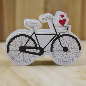 Fahrrad Form Candy Box Hochzeit Papier Schokolade Süße Geschenk Box Dekorationen