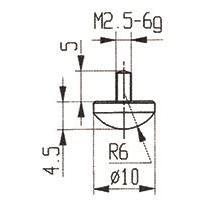 Puntas de medición TTAKE SM4000030100004 para comparadores - Product Image 1