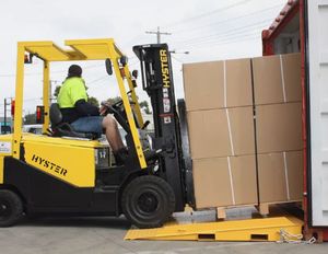 Nueva condición Carretilla elevadora de acero Contenedor Rampa Equipo eficiente de manejo de materiales - Product Image 5