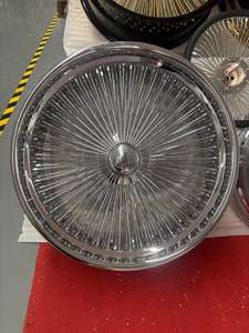 SWIFTOP Nuove Ruote in Acciaio Cromato 40mm ET 100mm PCD per Auto Classiche 13x5.5-22/24/26 Pollici Chevrolet Camaro <span class=keywords><strong>Monte</strong></span> <span class=keywords><strong>Carlo</strong></span> - Product Image 5