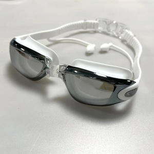 Gafas de natación para hombres y mujeres, antivaho, con prescripción UV, impermeables, de silicona, ajustables, para piscina, gafas de buceo para adultos - Product Image 1