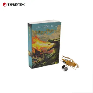 China Factory Printing Softcover Books Famous English Children Story Books Magic Novels Soft Cover Book Set Printing Services