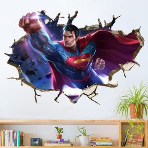 Autocollants muraux <span class=keywords><strong>3D</strong></span> Art déco PVC <span class=keywords><strong>Spiderman</strong></span> Garçon Endgame Décoration de chambre de bébé - Product Image 4