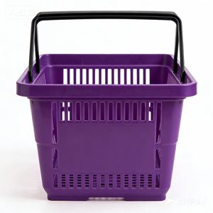 Plastic Shopping <strong>Basket</strong> - Durable PP Grocery Bin With Ergonomic Handle, Ideal For Supermarket/Retail/Convenience Stores - Product Image 5