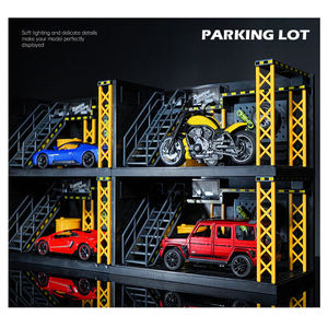 Vente en gros Jouet plastique pour enfants voiture <span class=keywords><strong>garage</strong></span> Simulation de modèle réduit de voiture Jouet de décoration Ornements petit atelier de réparation <span class=keywords><strong>Jouets</strong></span> - Product Image 4