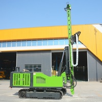 Prix usine Roadshine Machine de forage de pieux solaires photovoltaïques à moteur haute efficacité 6m/min Garantie 1 an pour le forage de pieux