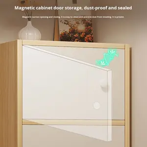 מודרני פשוט רכוב קיר אחסון אנכי צר אנכי מגירות ארון ריהוט הבית יחידת סלון ריהוט סלון יחידת מגירת - Product Image 4