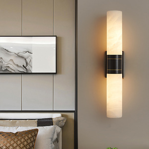 Nueva Lámpara de Pared de Cobre Completo LED E27 con Interruptor, Diseño Nube de Piedra para Dormitorio, Estudio, Pasillo - Product Image 3