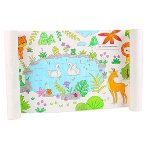 Grand Poster à colorier, papier artisanal, nappe à colorier, idéal pour cadeau, <span class=keywords><strong>classe</strong></span>, fête d'anniversaire, maison, <span class=keywords><strong>dessin</strong></span>, rouleau <span class=keywords><strong>de</strong></span> papier pour enfants - Product Image 6