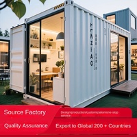 Maison conteneur EPS certifiée CE UE Jing Cheng pour salon, petite pièce, bâtiment temporaire rural, usage villa - Salle de réunion mobile
