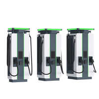 Nouvelle station de recharge pour véhicules électriques certifiée CE/CB Eway 160-480 kW CCS2/CHAdeMO/GBT Chargeur rapide DC pour parking commercial