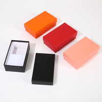 Vente directe d'usine, boîte cadeau recyclable pour bijoux et montres avec laminage mat, doublure en éponge, carton pour femmes