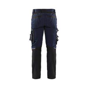 Blaklader กางเกงช่างฝีมือ179918608699C62มีผ้ายืดสีน้ำเงินเข้ม/สีดำกางเกงยีนส์กางเกงทำงาน7330509862315 - Product Image 2