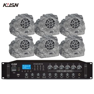 Amplificador de Potencia de 6 Zonas y 5 Canales, 500W, 100V, Voltaje Constante, Mezclador Amplificador Profesional para Sistema de Sonido PA con Bluetooth - Product Image 6