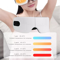 Appareil de massage oculaire électrique portable et rechargeable pour la fatigue, avec fonction musicale et thérapie par la chaleur – Vente en gros