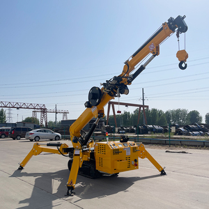 Mini-grue araignée d'intérieur 3 tonnes, pliable, compacte, légère, diesel/électrique, pour espaces étroits, hauteur de levage 10m, haute performance énergétique - Product Image 5