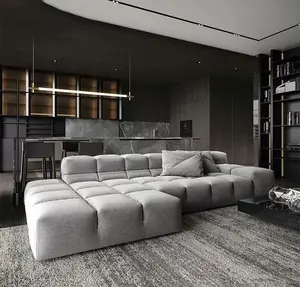 Italiaanse Moderne Sofa Nordic Woonkamer Meubels Latex Sofa Combinatie Voor Woonkamer Hotel Meubels