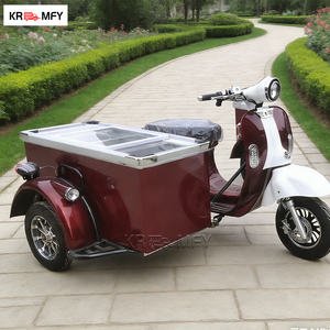 Triciclo para Helados, Portátil, para Helados Italianos, Carrito de Empuje Manual - Product Image 6