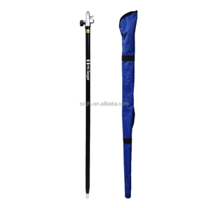 Poste topográfico de fibra de carbono universal 2,2 m tornillo de bloqueo telescópico RTK GPS poste para equipos topográficos - Product Image 5