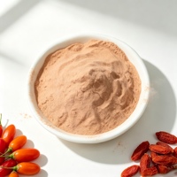 Poudre de jus de baies de Goji naturelles instantanées en vrac, matière première pure, poudre de Wolfberry pour complément alimentaire santé