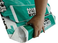 La Chine fabricant 25kg 50kg Ad Star PP Valve sacs de sac tissé en ciment sac de ciment Lafarge sac de ciment