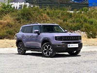 Jetour T1 SUV hybride, nouvelle voiture de Chine, turbo automatique, sièges électriques R19, intérieur foncé, caméra arrière 360°, éclairage LED