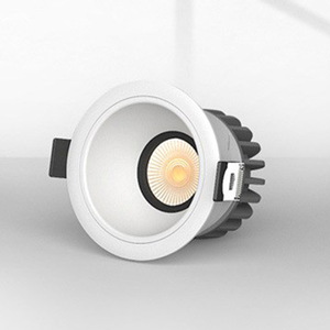ไฟ LED เชิงพาณิชย์ โคมไฟเพดานแบบฝัง อะลูมิเนียมสีดำ 4100K แสงขาวธรรมชาติ IP20 AC 85-265V อายุการใช้งาน 50000 ชั่วโมง CRI90 - Product Image 3