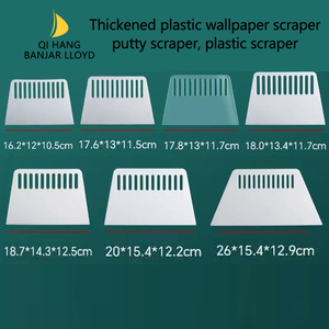 Racloir à papier peint plat en plastique épaissi de qualité industrielle, personnalisable ODM, spécial, agrandi, durci, outil mural façonnable - Product Image 6