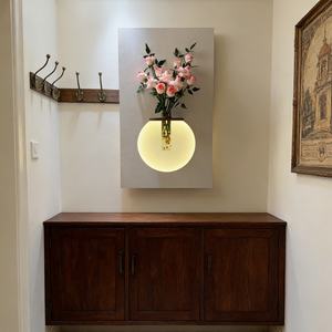 Arte Mural Moderno de Gran Tamaño, Pintura Texturizada en Relieve 3D, Decoración para Sala de Estar, Escultura Geométrica, Pintura Minimalista en Piedra Arenisca - Product Image 6