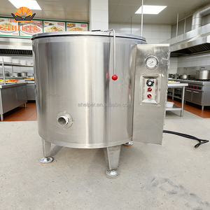 Marmite verticale / Cuve <span class=keywords><strong>de</strong></span> cuisson à la vapeur |   En acier inoxydable, à double enveloppe | Pour les restaurants et les cuisines d'usine | Marmite <span class=keywords><strong>de</strong></span> Cuisson <span class=keywords><strong>de</strong></span> 100L à 600L - Product Image 6