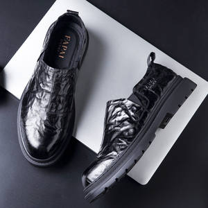 Chaussures pour hommes de haute qualité, en cuir souple et tendance, style Oxford, style décontracté, chaussures pour hommes - Product Image 5