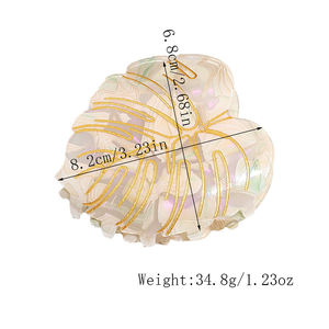 Ацетатный зажим для волос - Product Image 6