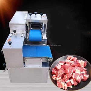 Machine à découper en cubes de viande fraîche industrielle (y compris le foie de poulet), déchiqueteuse de boeuf - Product Image 3