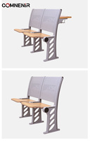 Table et chaise de salle de conférence universitaire Grande table de réunion Chaise de théâtre pour mobilier scolaire
