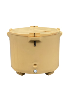 Conteneur isotherme rotomoulé 630L à paroi épaisse de 5 cm, étanche, pour la transformation des fruits de mer et la conservation au froid – Bacs isothermes - Product Image 4