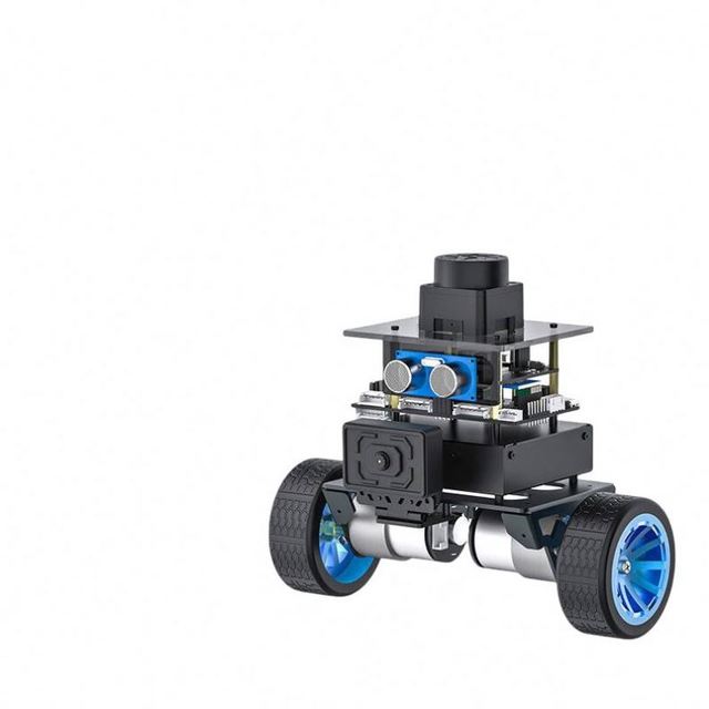 MicroROS Robot Two-Wheel Self-Balancing ROS2 Car AI Vision Recognition SLAM Mapping Navigation ESP32 AI Vision Advanced Version