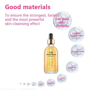 Sérum de collagène à l'or 24 carats biologique, liquide visage ciblé pour hydrater et des ingrédients complets en <span class=keywords><strong>anglais</strong></span> pour les femmes, usine de cosmétiques - Product Image 4