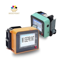 Imprimante jet d'encre portable WISEPRINT Mini alimentée par batterie 600 dpi pour date, numéro de lot, codage QR HP-WP127MN Pro portable